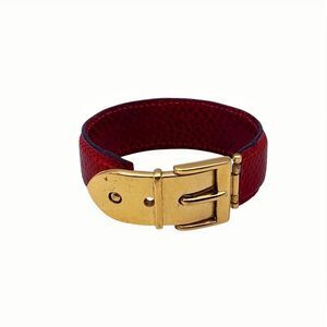Gucci Vintage Leather Bracelet